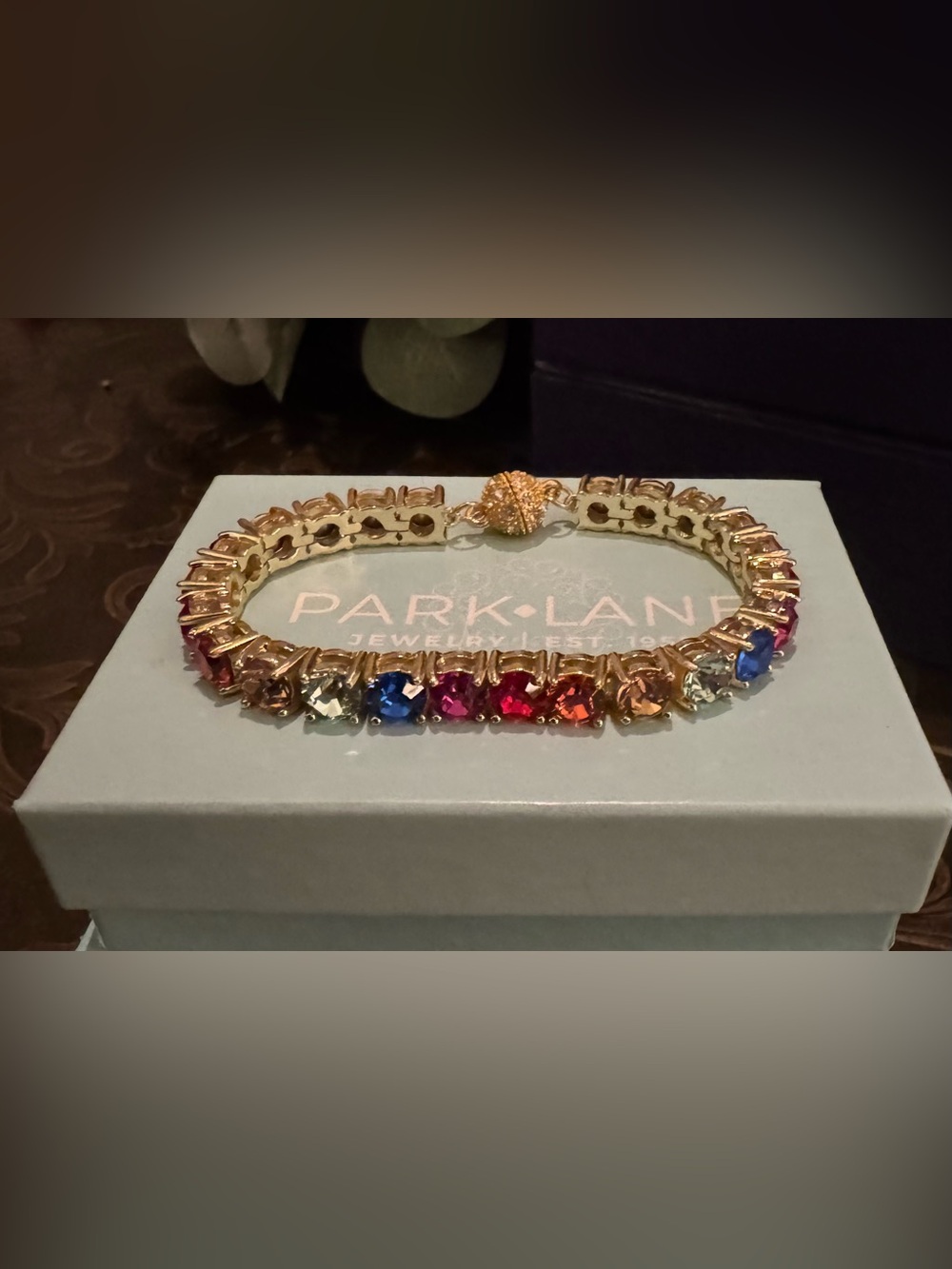 Park Lane “Rainbow” Mini Impression Bracelet! NWOT! Has Been Altered! - Picture 12 of 15